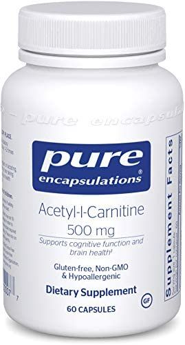 Acetyl-L-Carnitine 500 Mg 60 Vcaps By Pure Encapsulations