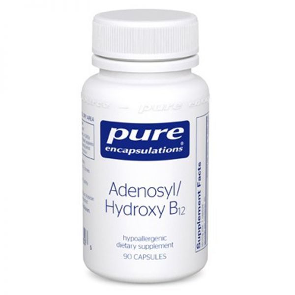 Adenosyl/Hydroxy B12 90 Caps By Pure Encapsulations