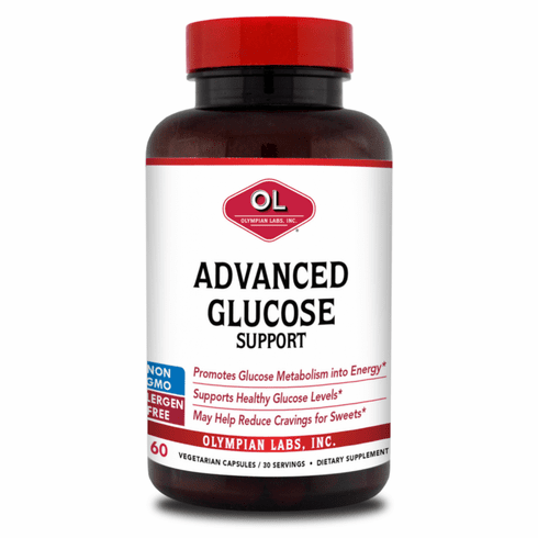 Advanced Glucose Support 502 Mg 60 VC by Olympia Labs