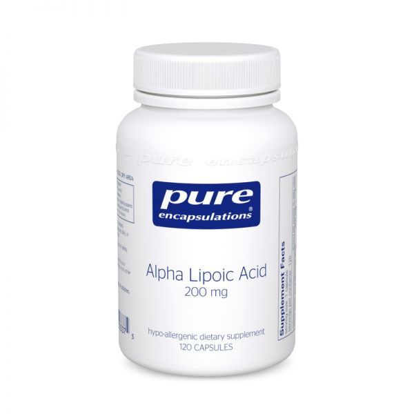 Alpha Lipoic Acid 200 Mg 60 Vc By Pure Encapsulations