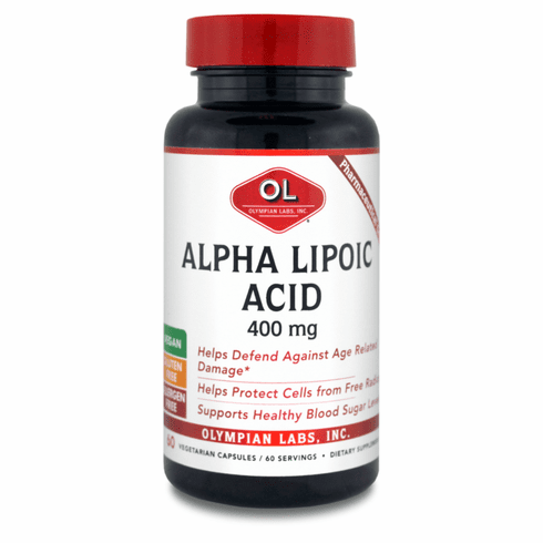 Alpha Lipoic Acid 400 MG 60 C by Olympia Labs