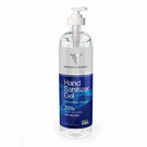 Antimicrobial Hand Sanitizer Gel With Pump - 16.9 Oz.