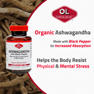 Ashwaghanda With Black Pepper 60 C by Olympia Labs