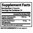 Ashwaghanda With Black Pepper 60 C by Olympia Labs