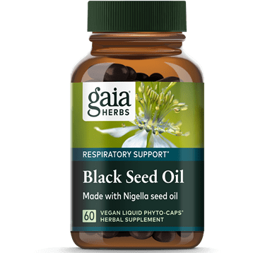 Black Seed Oil 60 Caps By Gaia Herbs
