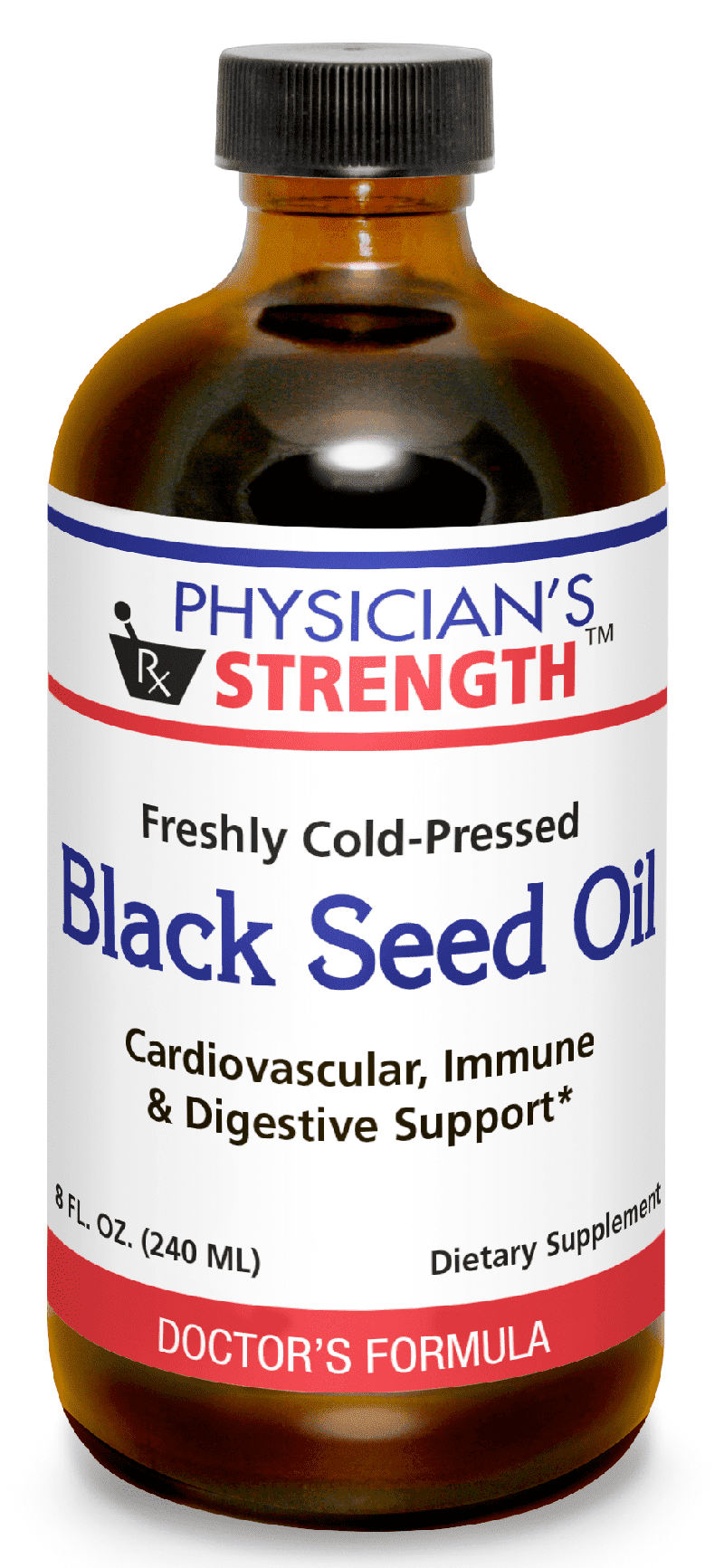 Black Seed Oil 8 Oz By Physician'S Strength
