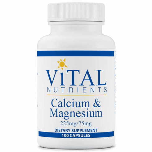 Calcium 225mg/Magnesium 75mg (100C) by Vital Nutrients