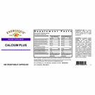Calcium Plus 180 C By Energique - PKG. 2
