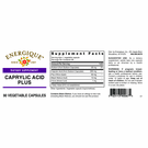 Caprylic Acid Plus (90 Veg. Caps)  By Energique - PKG. 2