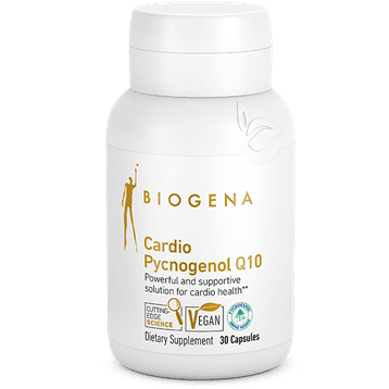 Cardio Pycnogenol Q10 Gold 30 Caps By Biogena