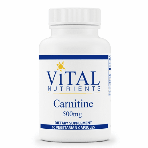 Carnitine 500Mg (60C) By Vital Nutrients