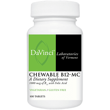Chewable B12-MC 100 Veg Tabs By Davinci Labs
