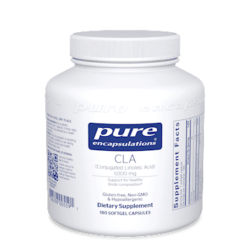 CLA 1000 Mg 180 Gels By Pure Encapsulations