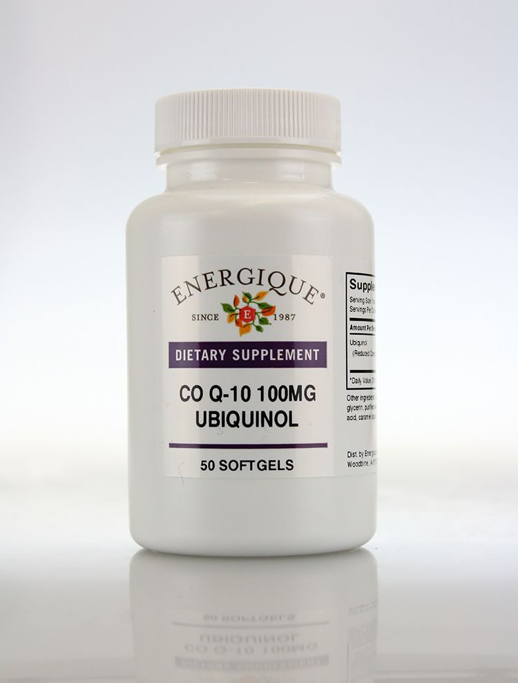 Co Q-10 100 Mg Ubiquinol By Energique - PKG. 2