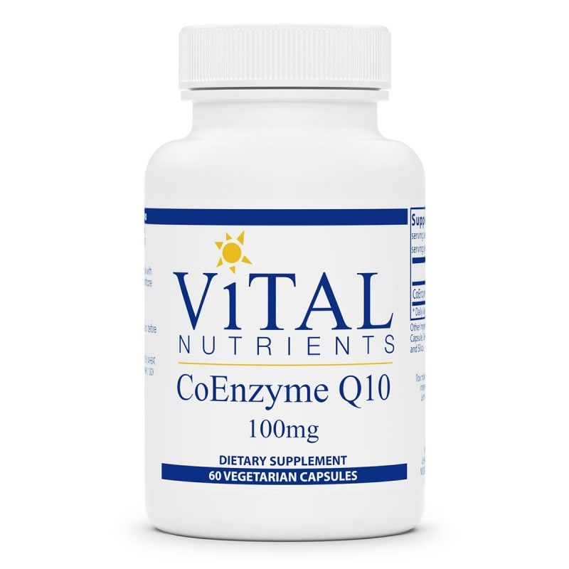 CoEnzyme Q10 100Mg (60C) By Vital Nutrients