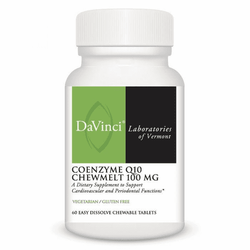 Coenzyme Q10 Chewmelt 100 Mg 60 T By Davinci Labs