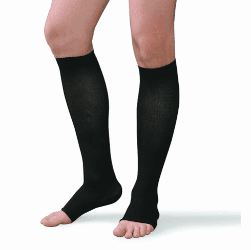 Compression Knee Highs - Unisex (20-30 Mm Hg Compression - Open Toe) by Advanced Orthopaedics