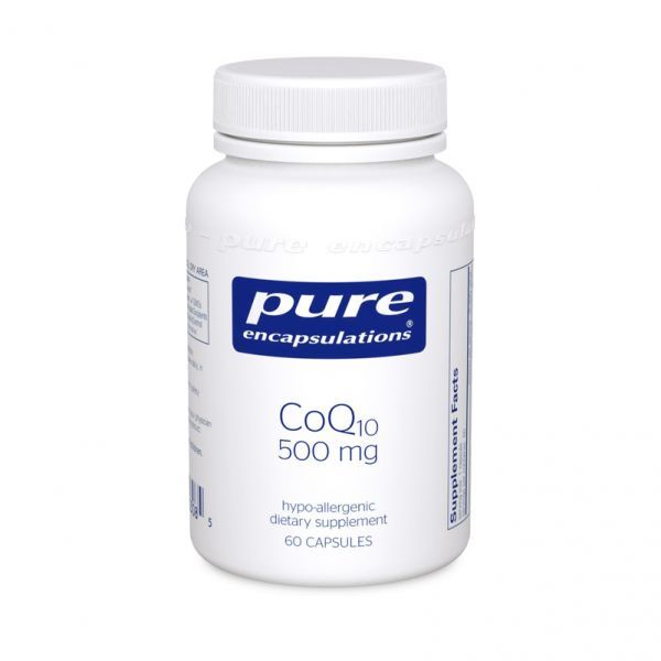 CoQ10 500 Mg 60 Vegcaps By Pure Encapsulations