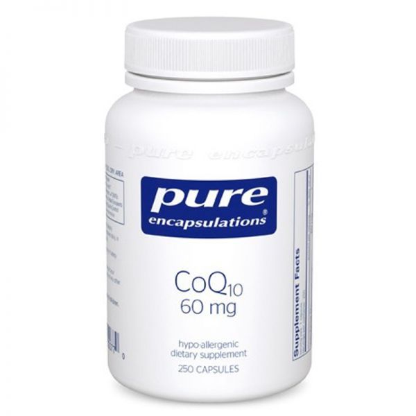 CoQ10 60 Mg 60 Vegcaps By Pure Encapsulations