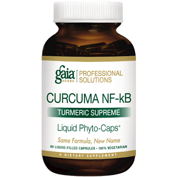 Curcuma NF-kB: Turmeric Supreme 60 Caps By Gaia Herbs