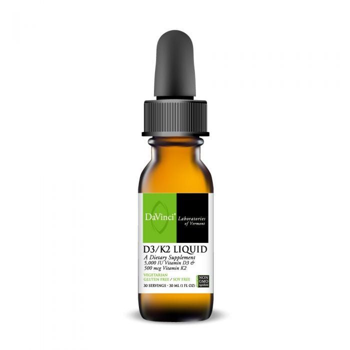 D3/K2 Liquid 30 Servings By Davinci Labs