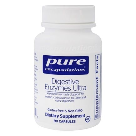 Digestive Enzymes Ultra W Betaine 90 C By Pure Encapsulations