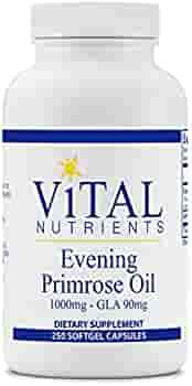 Evening Primrose Oil 1000 Mg. - Gla 90Mg By Vital Nutrients