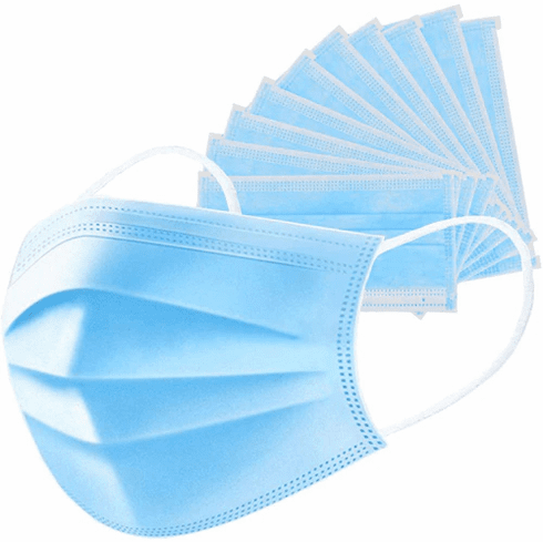 Face Mask-Disposable Protective Mask - Package/50