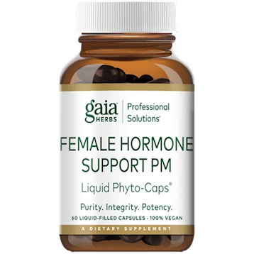 Female Hormone Support Pm 60 Veg Caps By Gaia Herbs