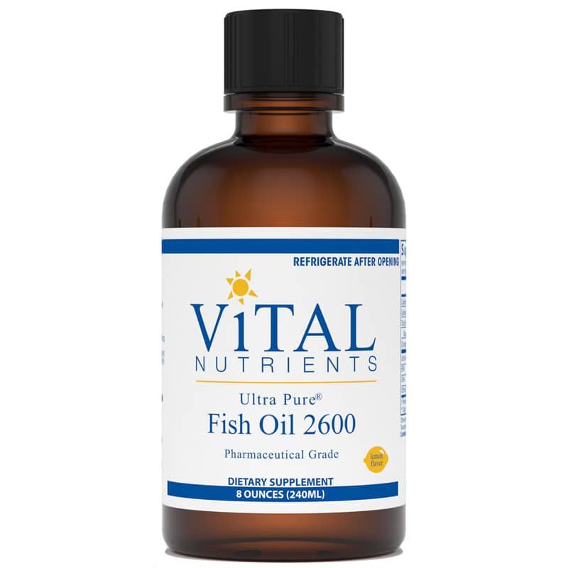 Fish Oil Liquid, Ultra Pure (8Oz) By Vital Nutrients