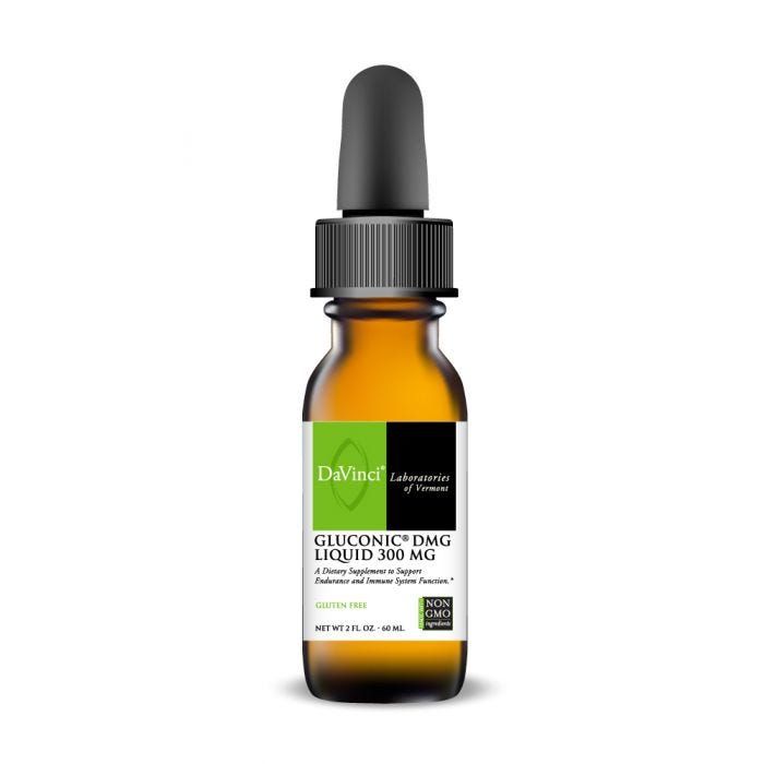 Gluconinc DMG Liquid 300 Mg 60 Servings By Davinci Labs