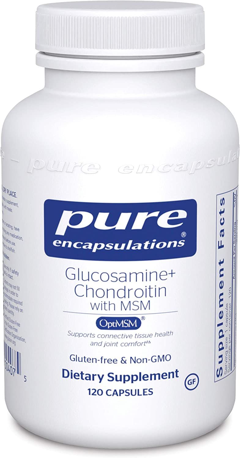 Glucosamine Chondroitin With MSM 120 Vcaps By Pure Encapsulations