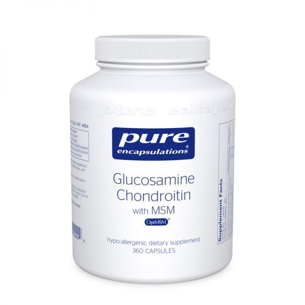 Glucosamine Chondroitin With MSM 360 Caps By Pure Encapsulations