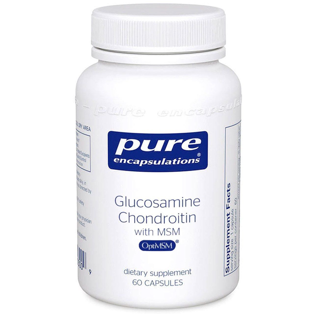 Glucosamine Chondroitin With MSM 60Vcaps By Pure Encapsulations