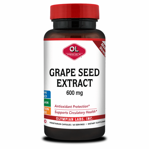 Grape Seed Extract 600 MG 60 C by Olympia Labs