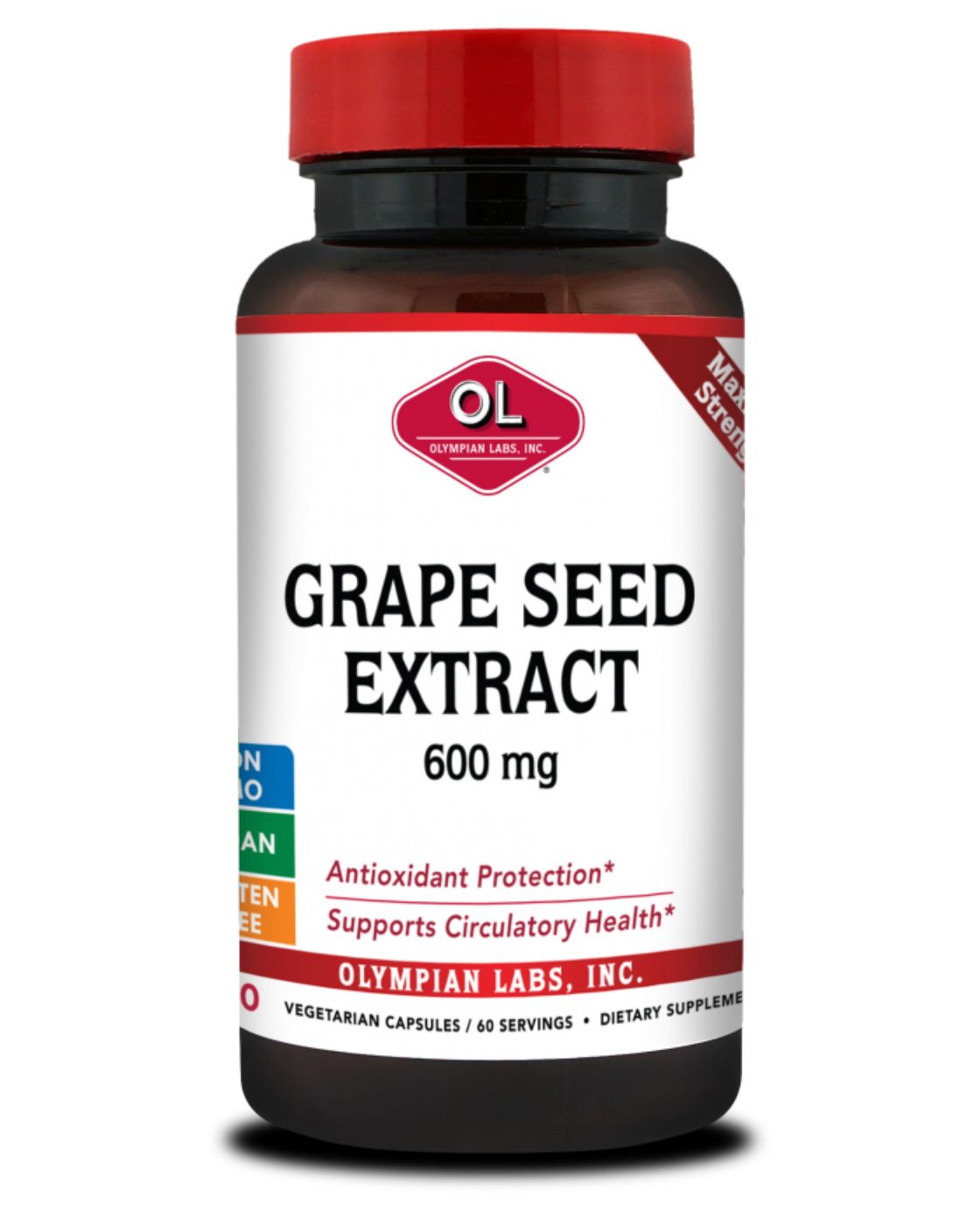 Grape Seed Extract 600 MG 60 C by Olympia Labs