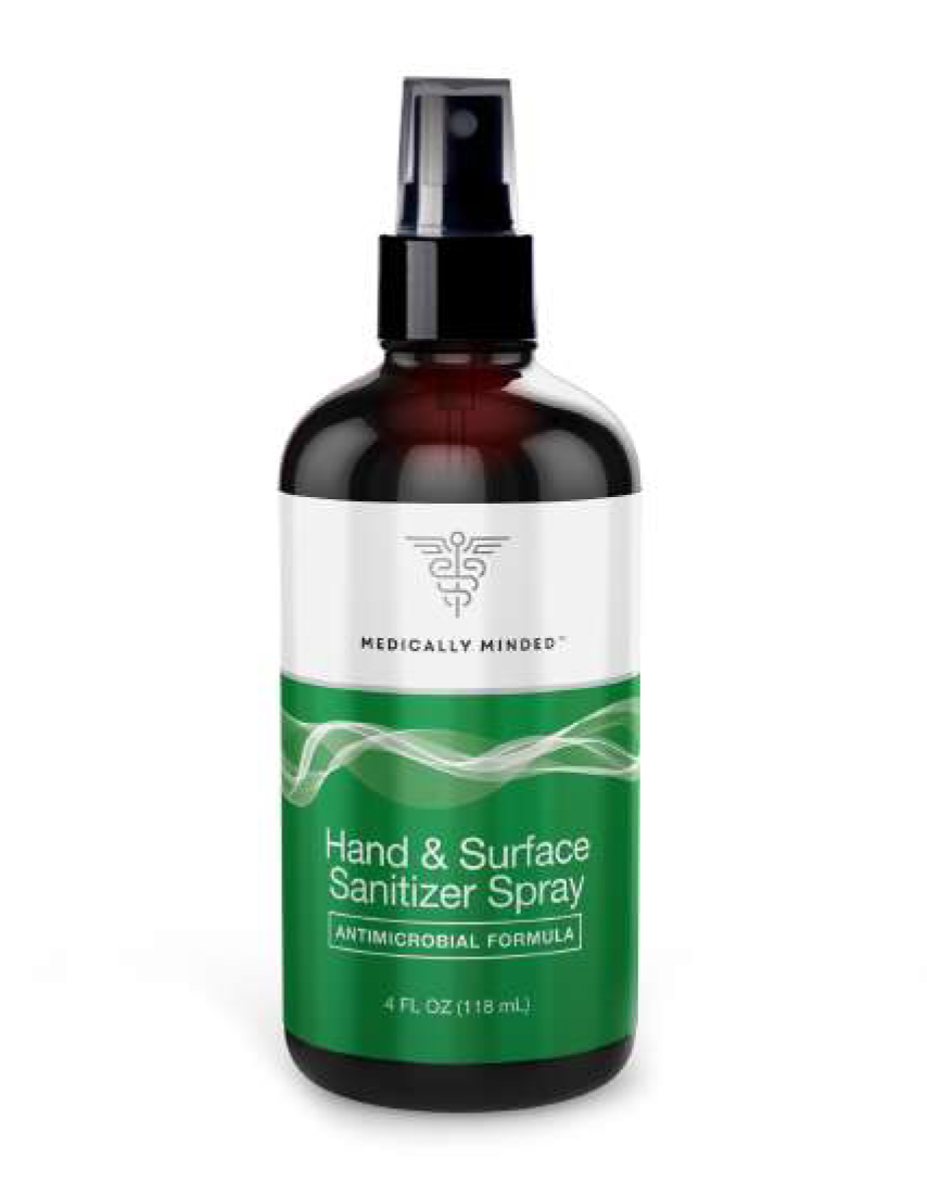 Antimicrobial Hand & Surface Sanitizer Spray Set Of 2 Austin Medical