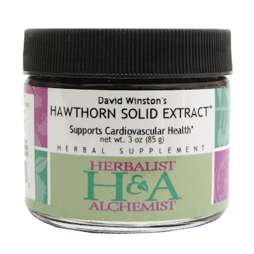 Hawthorne Solid Extract 5.6 Oz By Herbalist - Alchemist