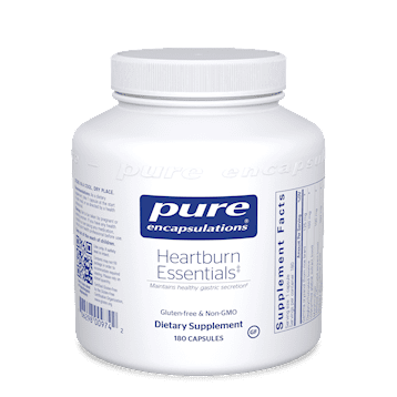 Heartburn Essentials 180 Caps by Pure Encapsulations