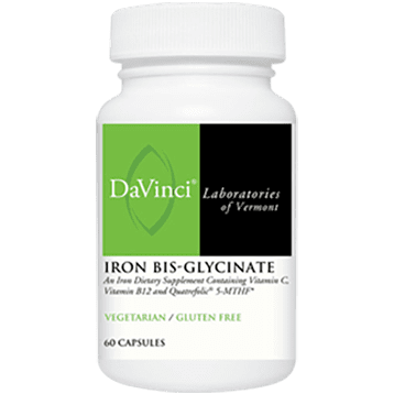 Iron Bis-Glycinate 60 C By Davinci Labs