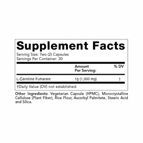 l carnitine maximum dose l carnitine and artichoke injections L-Carnitine 3000mg per dose