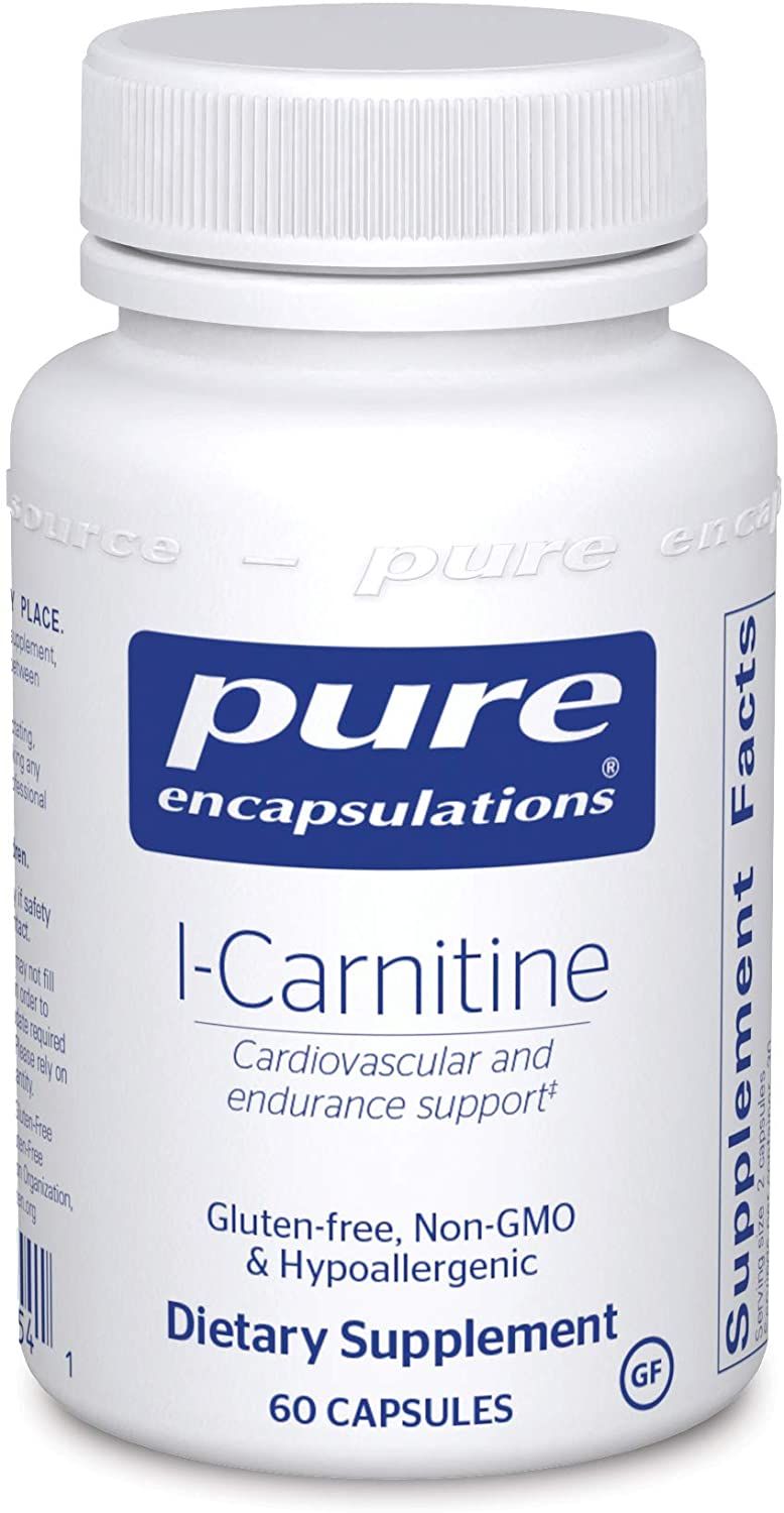 L-Carnitine 60 Vegcaps By Pure Encapsulations