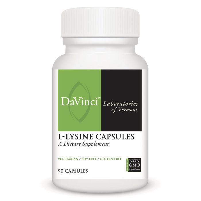 L-Lysine Capsules 90 C By Davinci Labs