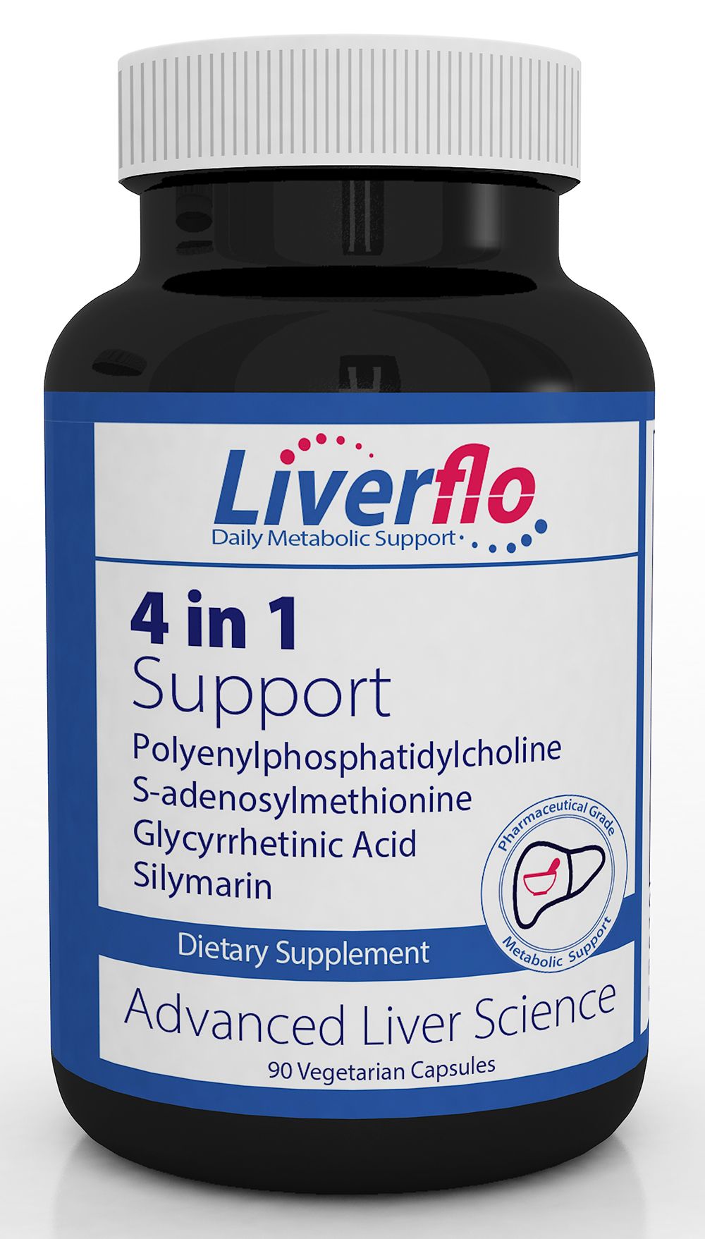 Liverflo 90 Vegcaps By Nutrasal (Phoschol)