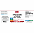 Magnesium Citrate 400 Mg 100 VC by Olympia Labs