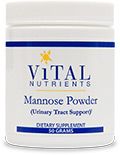Mannose Powder (50G) By Vital Nutrients