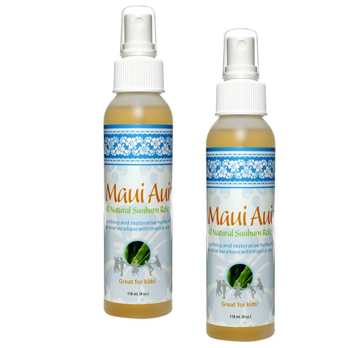 Maui Aui Sunburn Relief By Nature'S Rite - Package Of 2