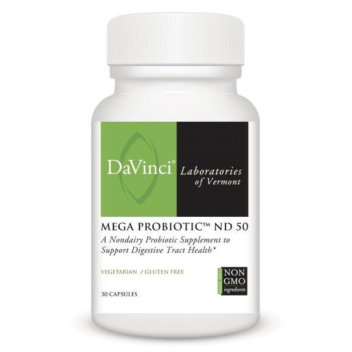 Mega Probiotic-ND 50 30 C By Davinci Labs