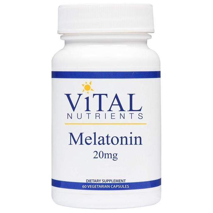 Melatonin 20Mg (60C) By Vital Nutrients