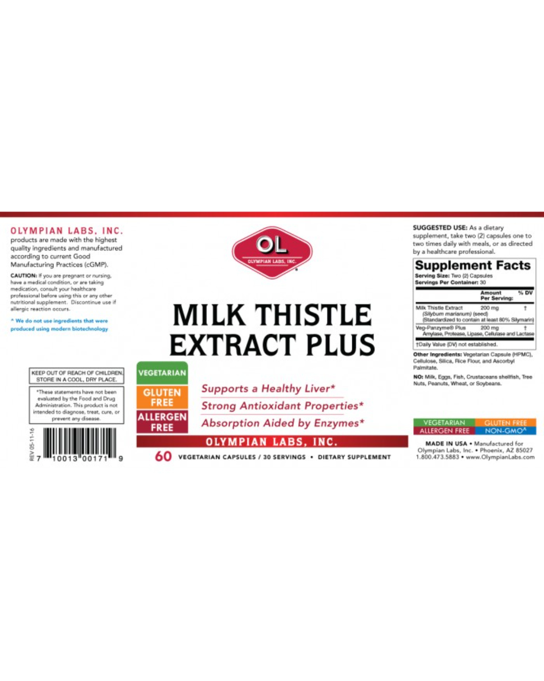 Milk Thistle 200 Mg Austin Medical